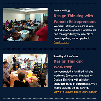 Design Thinking with Women Entrepreneurs | November 2016
