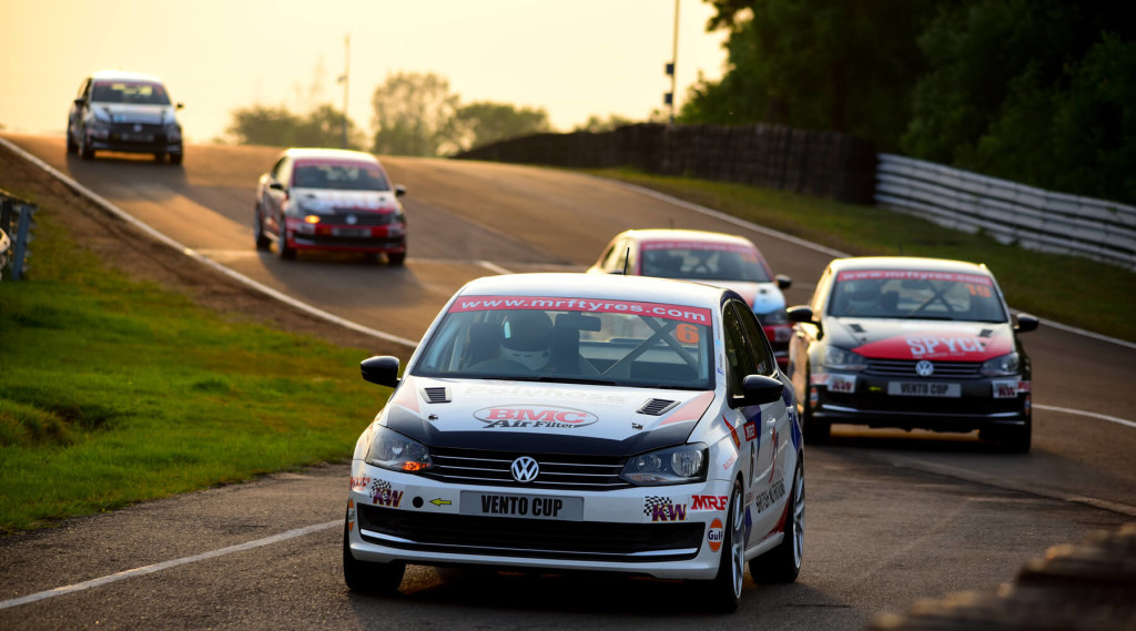 Riding into the sunset. Image © Volkswagen Motorsport India